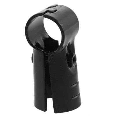 uxcell Black 90 Degree Angle Lean Tube Connector Pipe Clamp Clip 